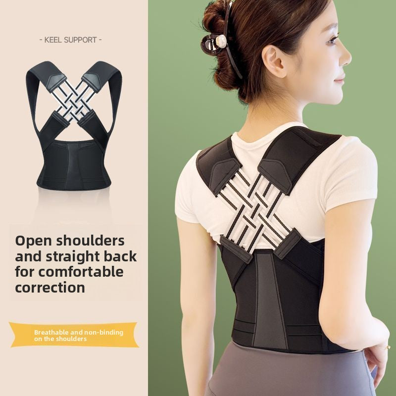 Hunchback Correction Belt Adult Posture Corrector Hunchback Posture Belt Back Strap