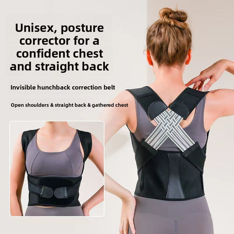 Hunchback Corrector for Men and Women Adult Posture Correction Belt Hunchback Belt