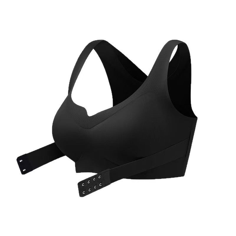 Posture Correcting Underwear for Women Seamless Front Closure Lift Up Breast Shaping Sports Bra with Beautiful Back Design