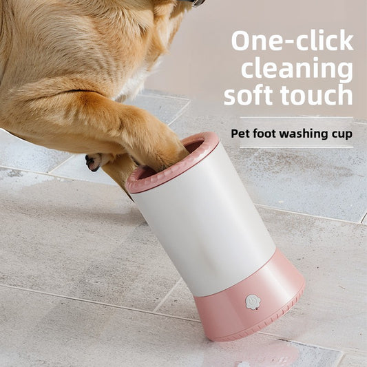 Pet Foot Washing Cup Automatic Dog and Cat Foot Washer Dog Foot Washing Cup Cat Foot Washing Cup